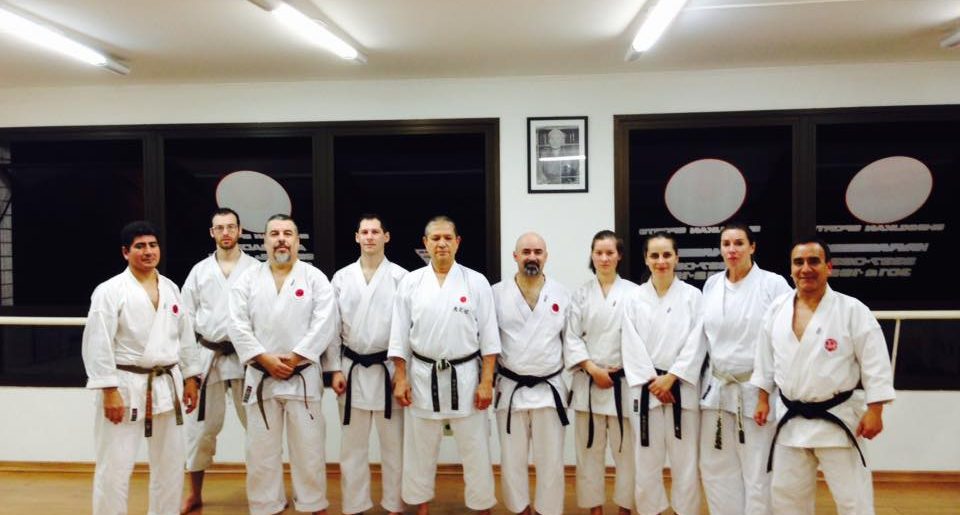 Aula com o Sensei Kazuo Nagamine